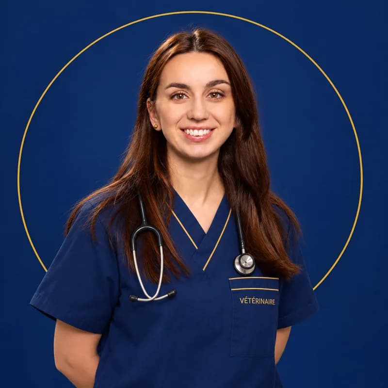 Dr Caroline Teissonnière, vétérinaire à la clinique PhoenixVet